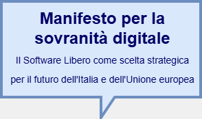 Manifesto per la sovranità digitale